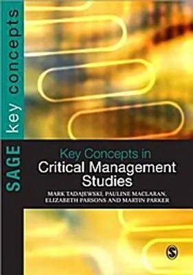 Produktbild von Key Concepts in Critical Management Studies