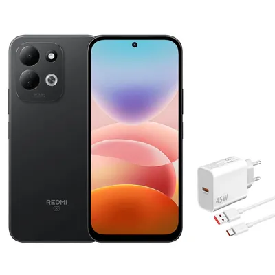 Produktbild von Xiaomi Redmi 17 5G Smartphone 4/256 GB Schwarz 6,9" 7500 mAh mit Ladeadapter