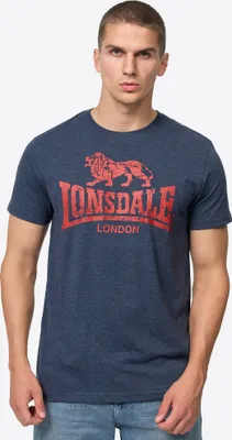 Produktbild von Lonsdale Silverhill Kurzarm-t-shirt Blau L Mann Blau L