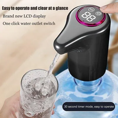 Productafbeelding van Elektrische waterkoelers, slimme automatische dispensers voor mineraalwater met USB-opladen, geschikt voor thuisgebruik, draadloze waterkoelers.