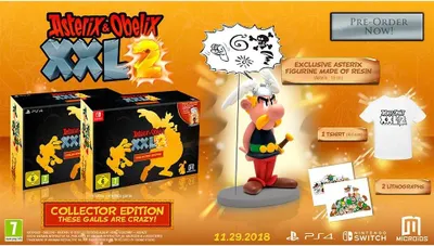 Produktbild von GAME Asterix & Obelix XXL 2 - Collector's Edition, Nintendo Switch, E10+ (Jeder über 10 Jahre)