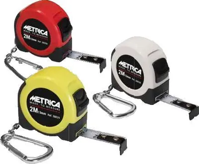 Image de Mini mètre porte-clé METRICA Jaune - 38029