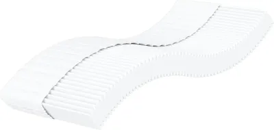 Image de Matelas en mousse blanc 90x200 cm dureté H2 H3