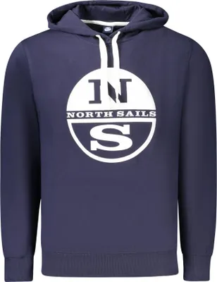 Produktbild von Langarm Hoodie Gebuerstet Print Logo Sweatshirt North Sails : Größe - 2XL Größe: 2XL