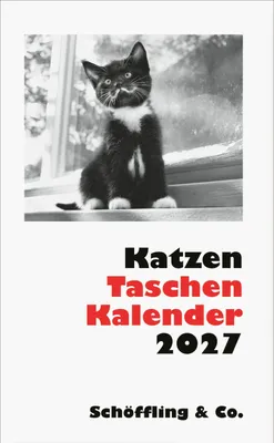 Produktbild von Katzen Taschenkalender 2027