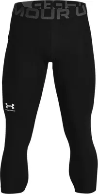Image de Legging de compression 3/4 Under Armour Heatgeat noir pour homme