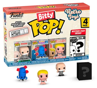 Obrázek produktu pro Balení se 4 figurkami Bitty POP, hra Monopoly