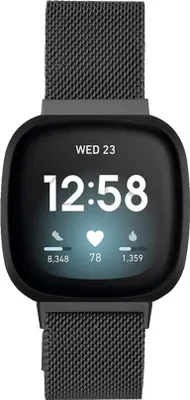 Produktbild von INF Fitbit Versa 3 Armband Edelstahl