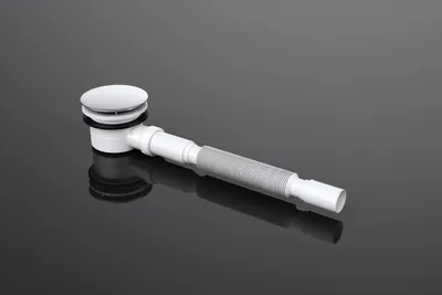 Produktbild von doporro Ablaufgarnitur AL01 für Duschtasse mit Ablaufloch von Durchmesser 90 mm Geruchsverschluss Abfluss ca 45 mm