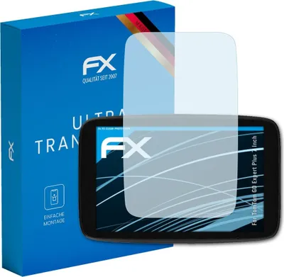 Produktbild von atFoliX FX-Clear 3x Schutzfolie kompatibel mit TomTom GO Expert Plus (7 Inch) Displayschutzfolie