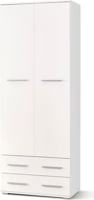 Obrázok produktu pre Halmar Policová skriňa Lima REG2 - biela / biely lesk