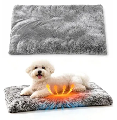 Produktbild von Selbstheizende Haustierdecke 70x45cm Wärmedecke Katze Hund weich