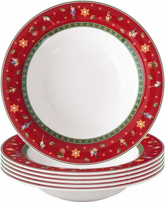 Obrázok produktu pre Villeroy & Boch Toy's Delight Polievkový tanier ø 23 cm Červený, sada 6 ks