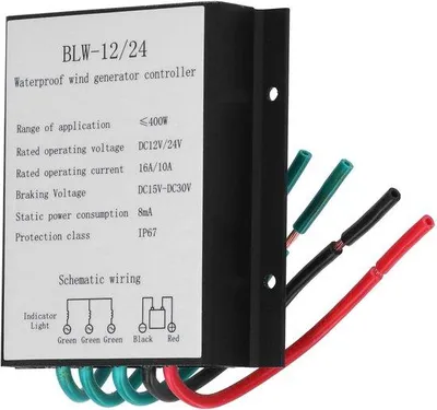 Productafbeelding van Windturbine, 400 Watt, aluminium, waterdicht