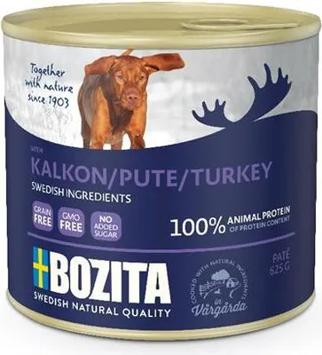 Zdjęcie produktu dla Bozita 5163, Dorosły, Turcja, 625 g