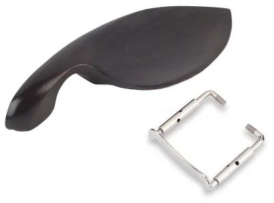 Produktbild von Kinnhalter aus Ebenholz für Violine mit Standardhalterung für 4/4-Instrumente