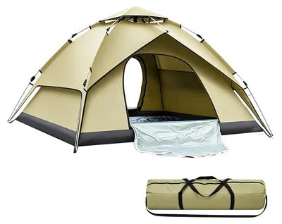 Produktbild von Pop Up Campingzelt für 4 Personen mit wasserdichter UV-Schutz