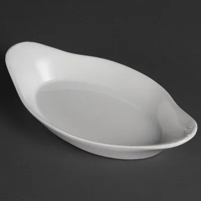 Obrázek produktu pro Olympia Whiteware oválné gratinovací misky, bílé, 23 x 13 cm (6 kusů)
