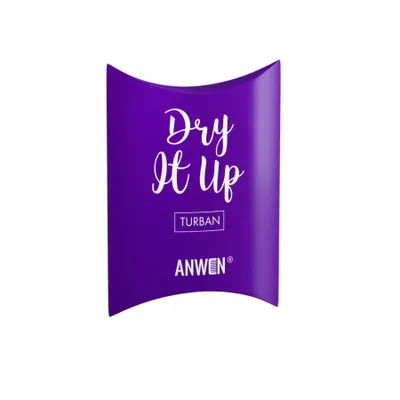Zdjęcie produktu dla ANWEN Dry It Up turban do włosów Fioletowy