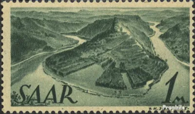 Produktbild von Briefmarken Saarland 1947 Mi 225 gestempelt Berufe und Ansichten