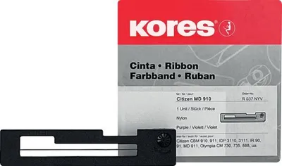 Obrázok produktu pre Kores R037NYV, MD 910, 911, Fialová, Čierna, Citizen, 4 mm, 0,2 m