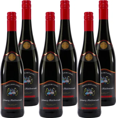 Produktbild von Kellertanz Mädchentraube -lieblich- (6 x 0,75L)