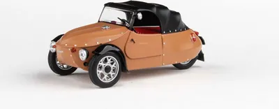 Zdjęcie produktu dla Velorex 16/350 (1966) beżowy/czarny/czarny ABREX 1:43
