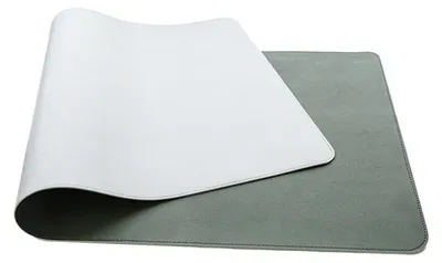 Obrázek produktu pro Protiskluzová podložka na stůl z kůže, voděodolná, snadno se udržuje, 90 x 45 cm