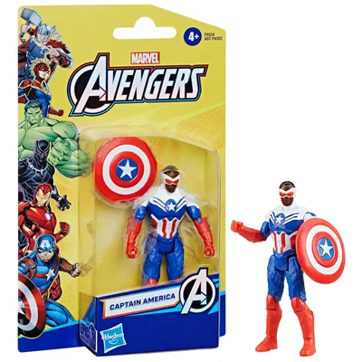 Produktbild von Marvel Avengers Epic Hero Series Captain America, Spielfigur
