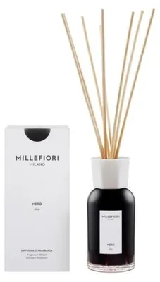 Zdjęcie produktu dla Pałeczki zapachowe 250 ml Nero 77DDNR Millefiori Milano