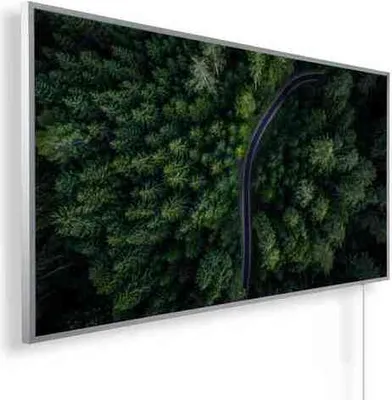 Produktbild von KÖNIGHAUS Panorama Infrarotheizung 1200W - Waldstraße mit Smart-Thermostat und App