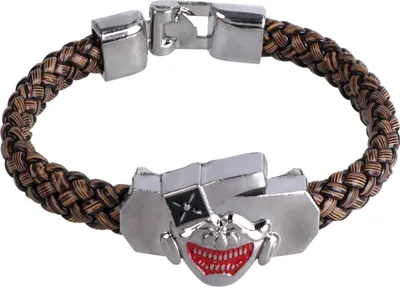Produktbild von Armband geflochten mit Maske von Ken Kaneki für Tokyo Ghoul Fans