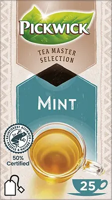 Zdjęcie produktu dla Pickwick - Herbata Pickwick Master Selection Mint 25szt | Opakowanie 25 sztuk | 4 sztuki