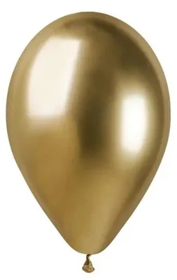 Produktbild von Glänzende goldene Ballons, 33 cm, 5 Stück - Godan