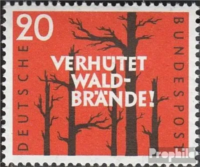 Produktbild von Briefmarken BRD (BR.Deutschland) 1958 Mi 283 (kompl.Ausgabe) postfrisch Waldbrandverhütung