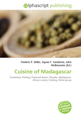 Produktbild von Cuisine of Madagascar