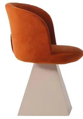 Productafbeelding van Stijlvolle fauteuil met bekleding, moderne eetkamerstoelen, keukelstoel