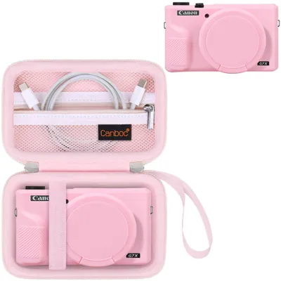 Image de Solidchoice - Étui de protection pour appareil photo numérique avec doublure en silicone