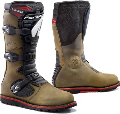 Zdjęcie produktu dla Buty motocyklowe Forma Boulder Trial, brązowe, rozmiar 46
