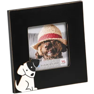 Productafbeelding van Portretlijst voor honden, 9x9 cm, zwart