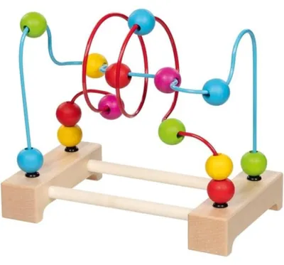 Produktbild von Goki Holz Motorikschleife Motorikspielzeug für Kinder