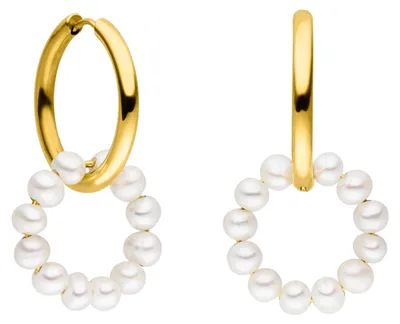 Produktbild von Purelei Honu Ohrringe (Gold) – Damenohrringe aus langlebigem Edelstahl – Wasserf
