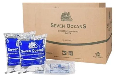 Produktbild von Doppeleinheit Seven Oceans Trinkwasser  60 x 500ml