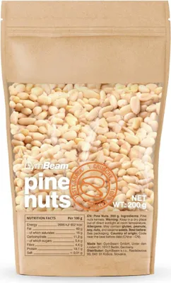 Produktbild von GymBeam - Pinienkerne 200 g