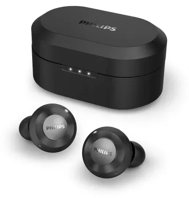 Produktbild von Philips TAT8505BK, Kopfhörer, im Ohr, Musik, Schwarz, Kabellos, 10 m