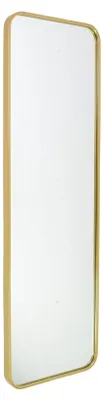 Produktbild von Fragix Boston Spiegel Rechteckig - Gold - Metallrahmen - 130x40cm