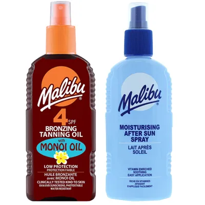 Obrázok produktu pre Malibu SPF4 Monoi Bronzing Oil + After Sun Lotion 200ml