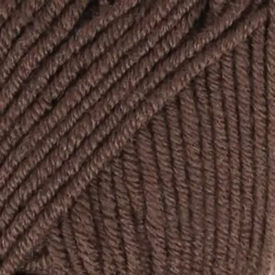 Zdjęcie produktu dla Drops Merino Extra Fine Uni Colour 09 Dark Brown Przędza dziewiarska