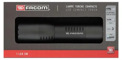 Image de Lampe Torche Compacte - FACOM - 1 Led 3W - 5 Modes d'Éclairages  - 79.CBTPB