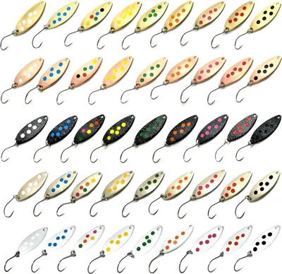 Produktbild von Troutwerk Spoon 2,5g 3,3cm - Forellenblinker, Troutwerk Farbe:goldfarben/orangene Punkte